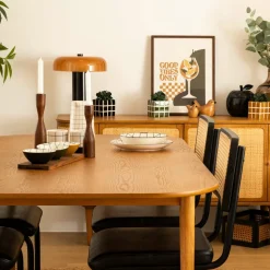 ATMOSPHERA - Affiche encadrée cocktail - 40 x 50 cm - marron