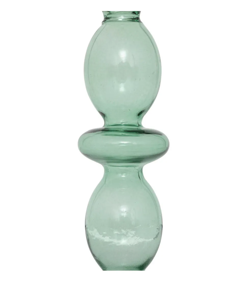 ATMOSPHERA - Bougeoir chandelier en verre h 19 cm