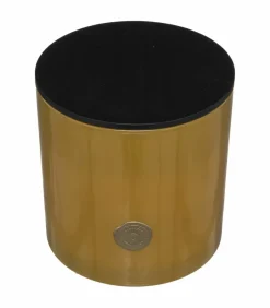 ATMOSPHERA - Bougie parfumée vanille bourbon dans pot en verre ocre 1200 g