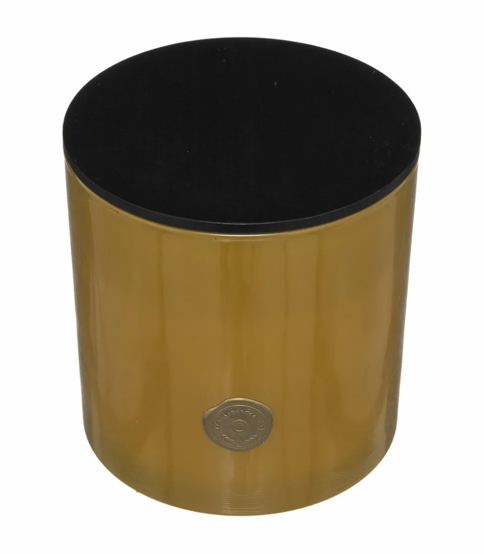 ATMOSPHERA - Bougie parfumée vanille bourbon dans pot en verre ocre 1200 g