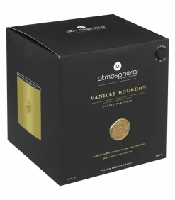 ATMOSPHERA - Bougie parfumée vanille bourbon dans pot en verre ocre 1200 g