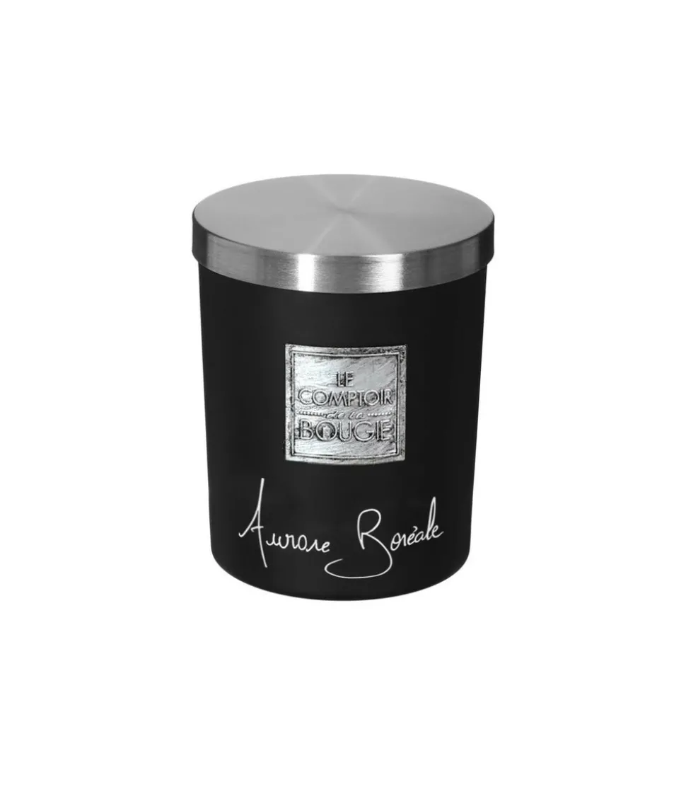 ATMOSPHERA - Bougie parfumée aurore boréale pot en verre 210g
