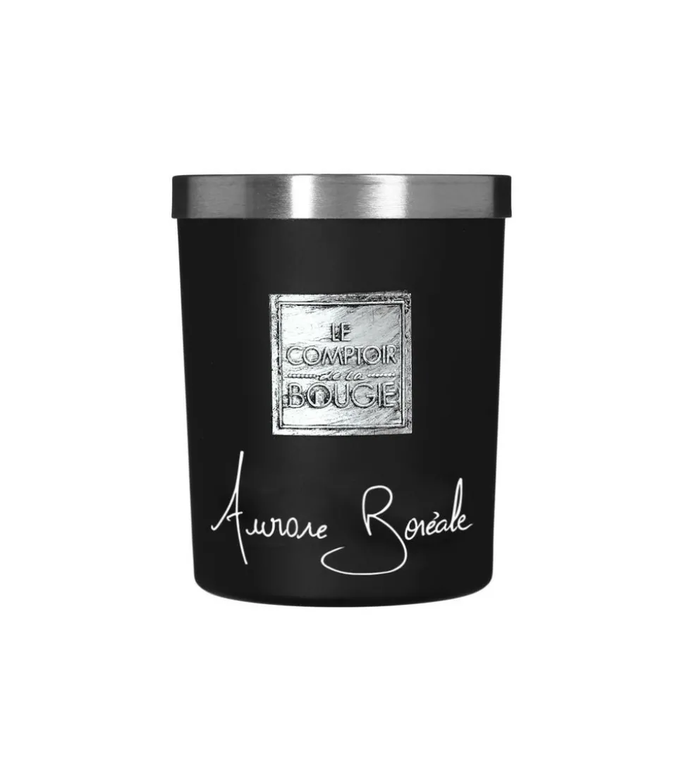 ATMOSPHERA - Bougie parfumée aurore boréale pot en verre 210g