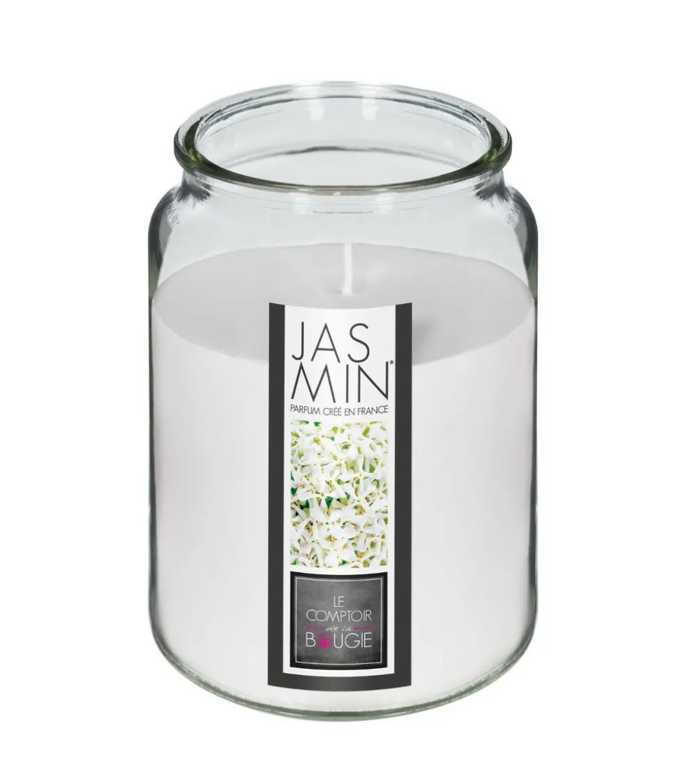 ATMOSPHERA - Bougie parfumée jasmin pot en verre 510 g