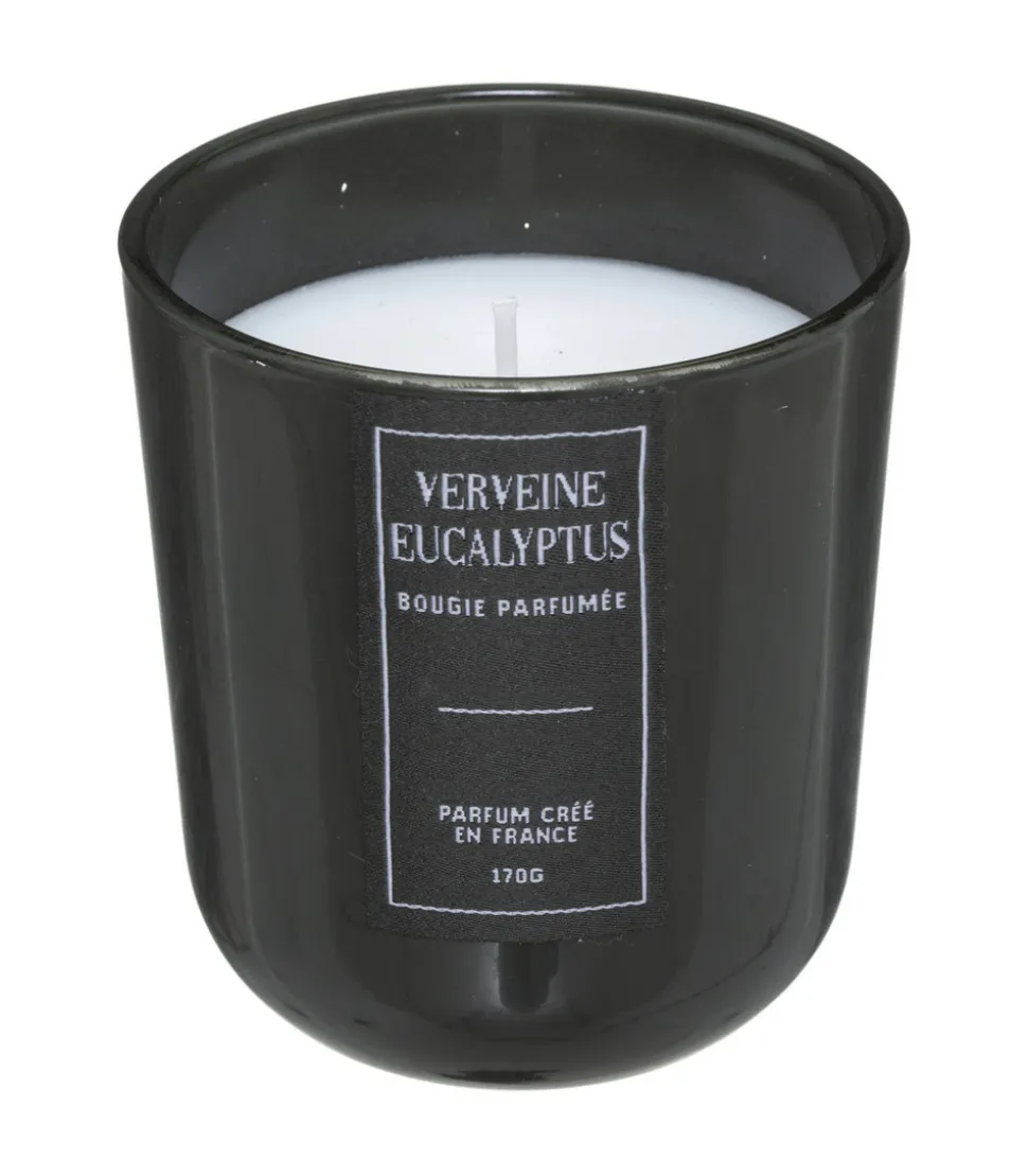 ATMOSPHERA - Bougie parfumée pot en verre 170 g parfum verveine eucalyptus