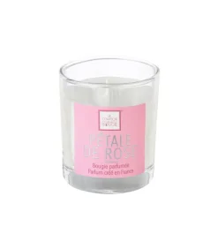 ATMOSPHERA - Bougie parfumée pétale de rose pot en verre 190 g