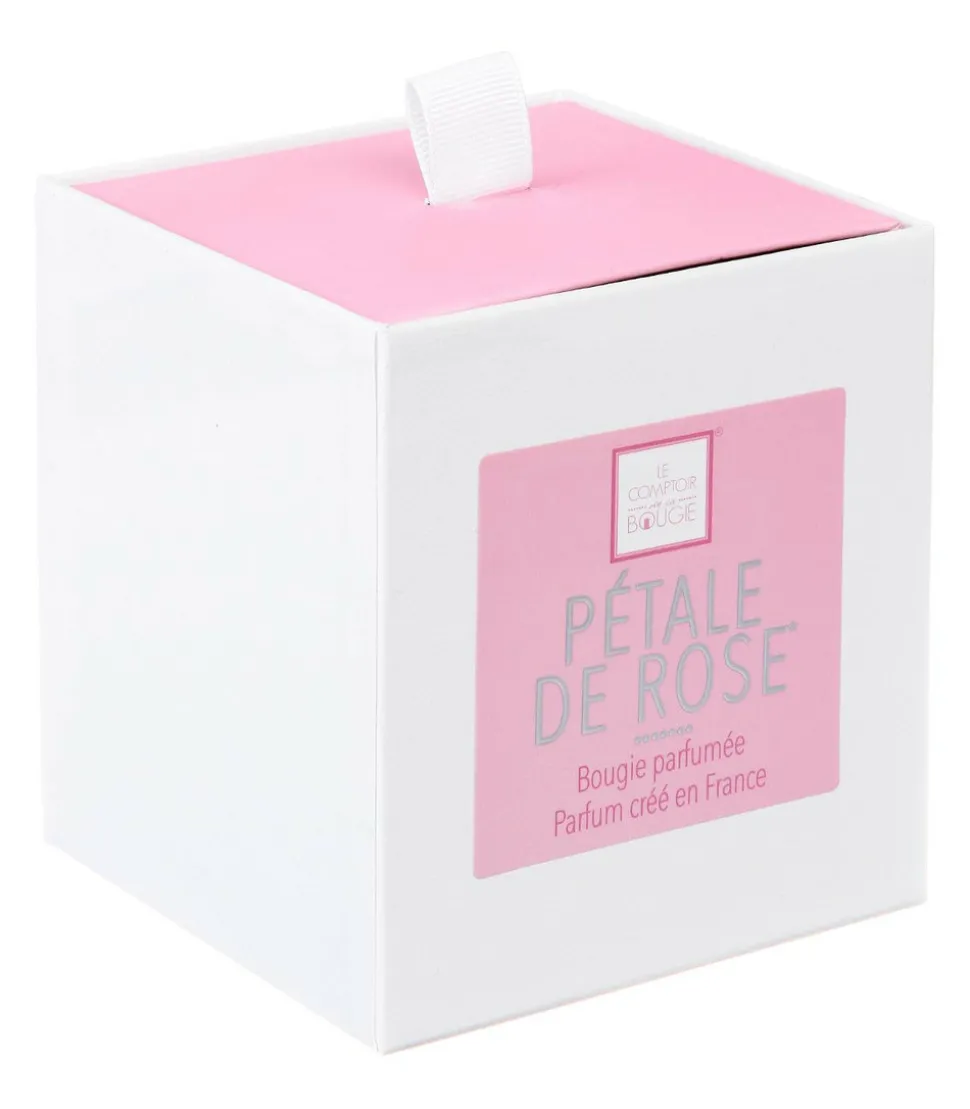ATMOSPHERA - Bougie parfumée pétale de rose pot en verre 190 g
