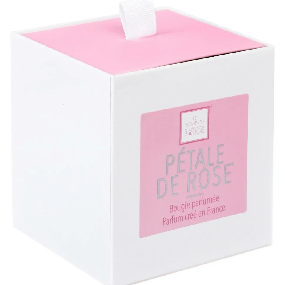 ATMOSPHERA - Bougie parfumée pétale de rose pot en verre 190 g