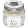 ATMOSPHERA - Bougie parfumée noix de coco pot en verre avec couvercle 65 g