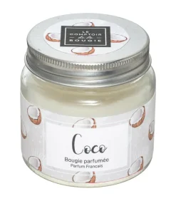 ATMOSPHERA - Bougie parfumée noix de coco pot en verre avec couvercle 65 g
