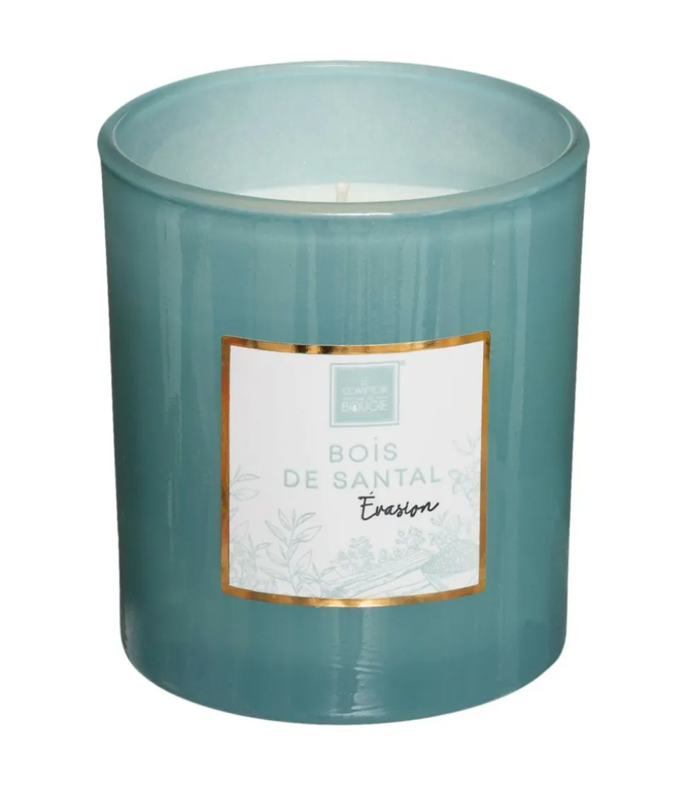 ATMOSPHERA - Bougie parfumée bois de santal pot en verre 210 g