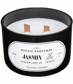ATMOSPHERA - Bougie parfumée pot en verre 470 g parfum jasmin