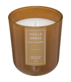 ATMOSPHERA - Bougie parfumée pot en verre 170 g parfum vanille ambrée