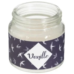 ATMOSPHERA - Bougie parfumée vanille pot en verre avec couvercle 65 g