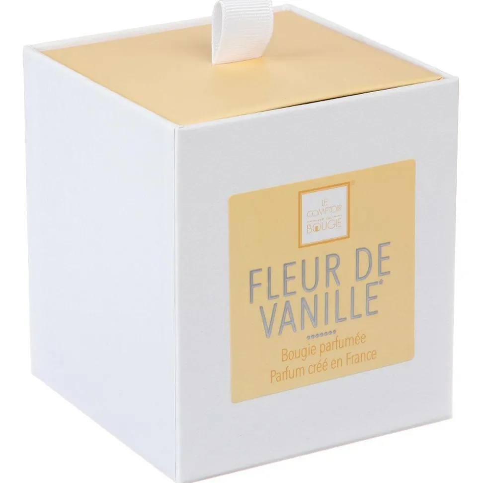 ATMOSPHERA - Bougie parfumée fleur de vanille pot en verre 190 g