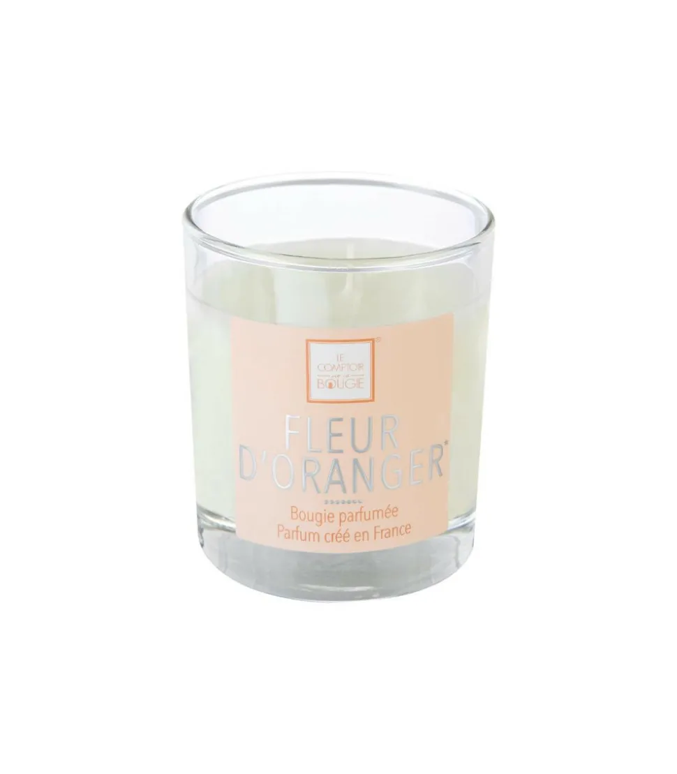 ATMOSPHERA - Bougie parfumée fleur d'oranger pot en verre 190 g