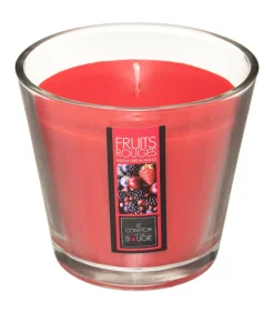 ATMOSPHERA - Bougie parfumée fruits rouges pot en verre 190 g