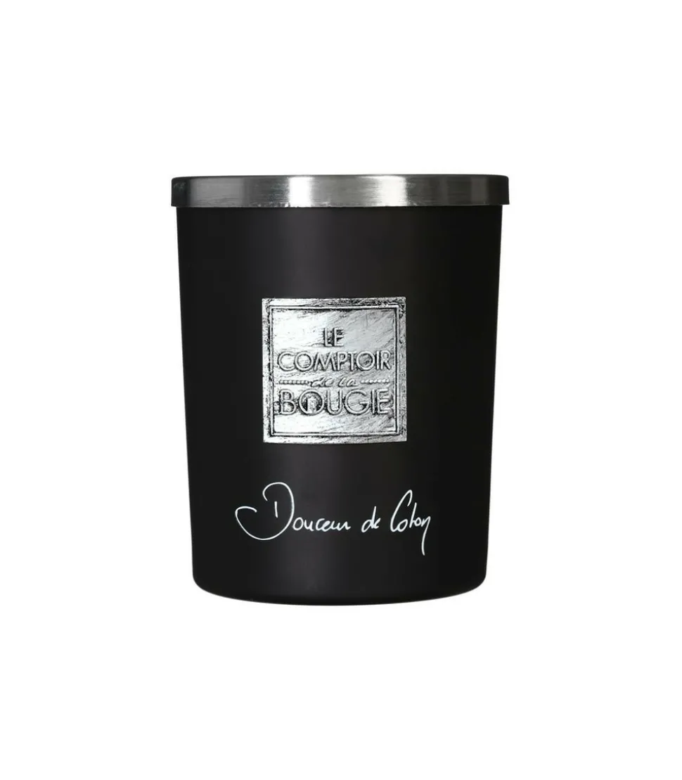 ATMOSPHERA - Bougie parfumée douceur de coton pot en verre 490 g