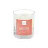 ATMOSPHERA - Bougie parfumée ambre pot en verre 190 g