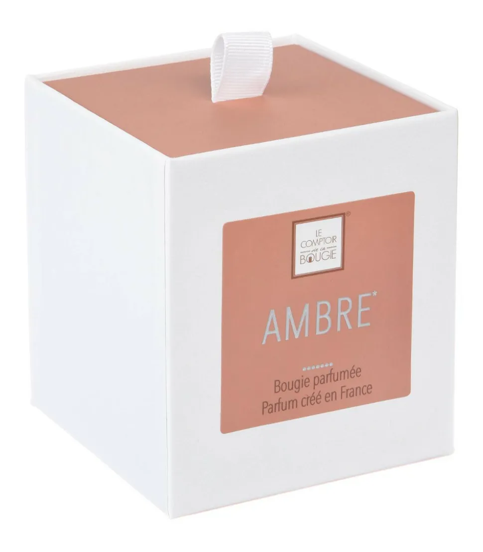 ATMOSPHERA - Bougie parfumée ambre pot en verre 190 g