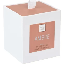 ATMOSPHERA - Bougie parfumée ambre pot en verre 190 g
