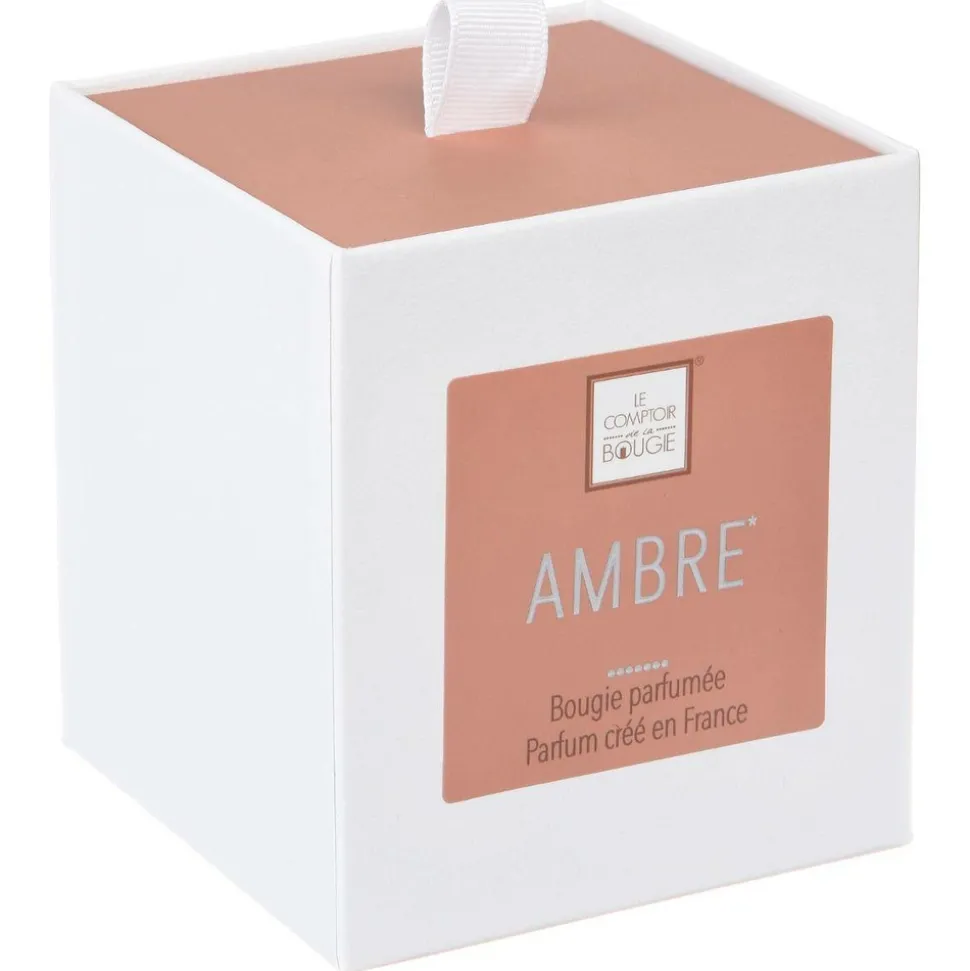 ATMOSPHERA - Bougie parfumée ambre pot en verre 190 g