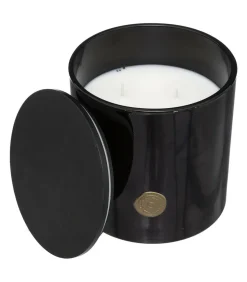 ATMOSPHERA - Bougie parfumée fruits des bois dans pot en verre noir 1200 g