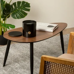 ATMOSPHERA - Bougie parfumée fruits des bois dans pot en verre noir 1200 g