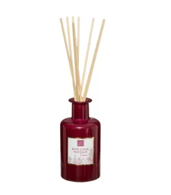 ATMOSPHERA - Diffuseur de parfum baies d'acai et pastèque 200 ml avec 8 bâtonnets en rotin