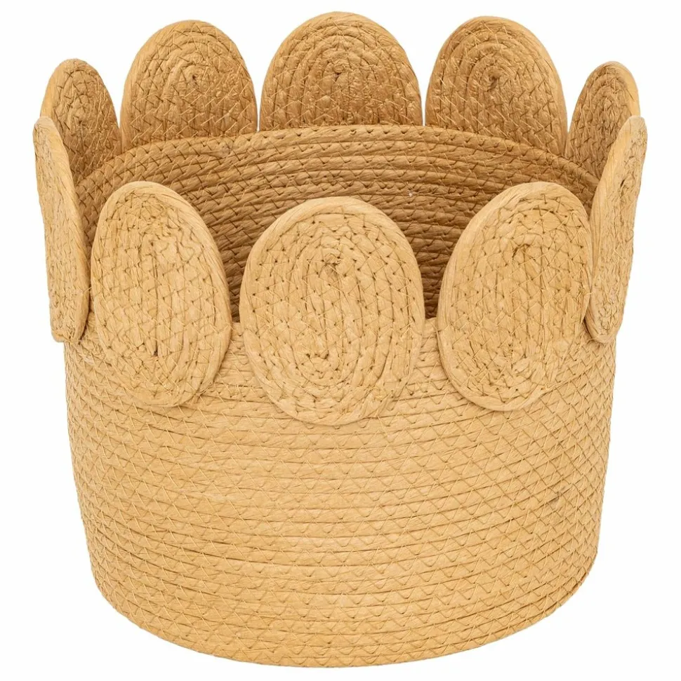 ATMOSPHERA - Ensemble de 3 paniers ronds - beige