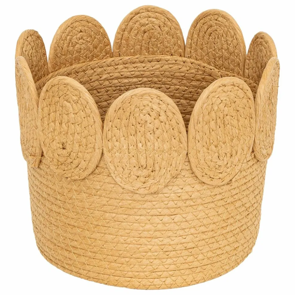 ATMOSPHERA - Ensemble de 3 paniers ronds - beige