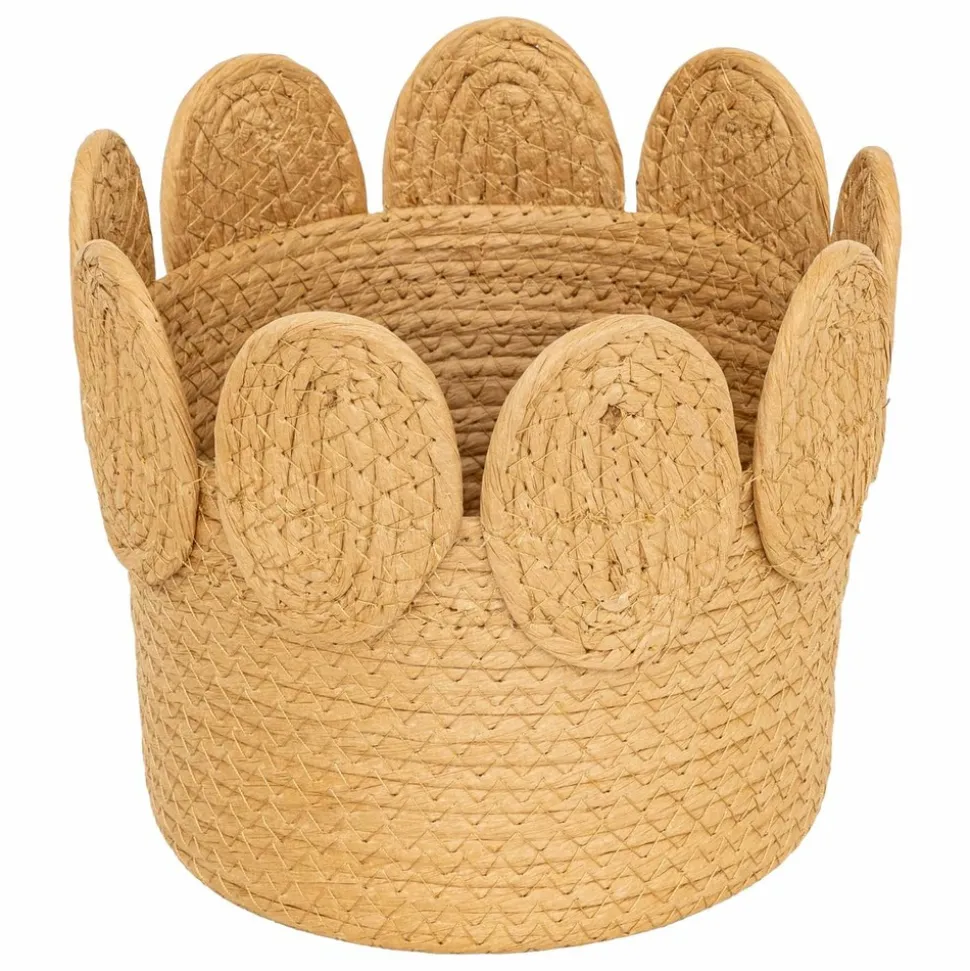 ATMOSPHERA - Ensemble de 3 paniers ronds - beige