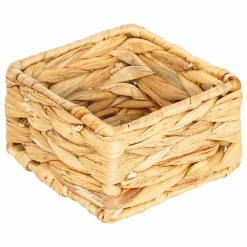 ATMOSPHERA - Ensemble de 4 paniers en jacinthe - beige