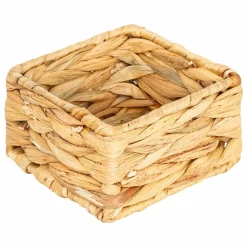 ATMOSPHERA - Ensemble de 4 paniers en jacinthe - beige