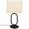 ATMOSPHERA - Lampe à poser sundsvall - h. 52 cm - beige et noir