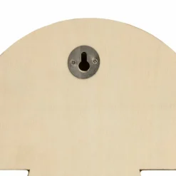 ATMOSPHERA - Lampe à suspendre champignon - h. 23 cm - rouge et beige