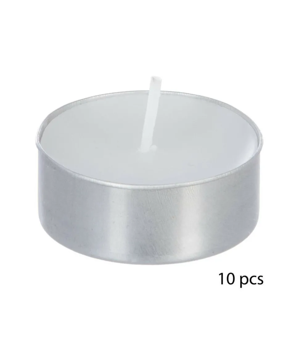 ATMOSPHERA - Lot de 10 bougies parfumées jasmin