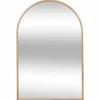 ATMOSPHERA - Miroir arche en bois - 60 x 90 cm - beige