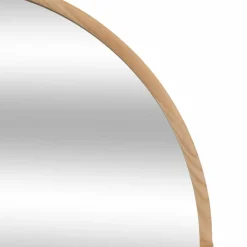 ATMOSPHERA - Miroir arche en bois - 60 x 90 cm - beige