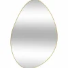 ATMOSPHERA - Miroir forme organique - 40 x 60 cm - doré