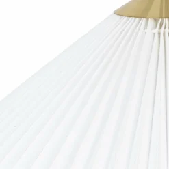 ATMOSPHERA - Suspension plissée - h. 49 cm - blanc