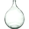 ATMOSPHERA - Vase dame jeanne verre recyclé transparent h 56 cm