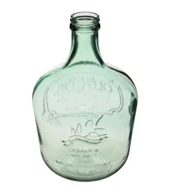 ATMOSPHERA - Vase dame jeanne en verre recyclé h 42 cm