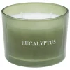 ATMOSPHERA CRÉATEUR D'INTÉRIEUR - Bougie parfumée déco "cosy" 280g eucalyptus