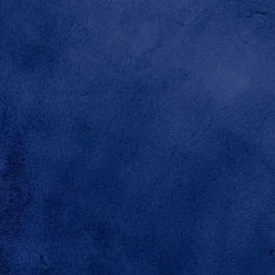 ATMOSPHERA CREATEUR D'INTERIEUR - Tapis fausse fourrure "couka" bleu indigo d80cm