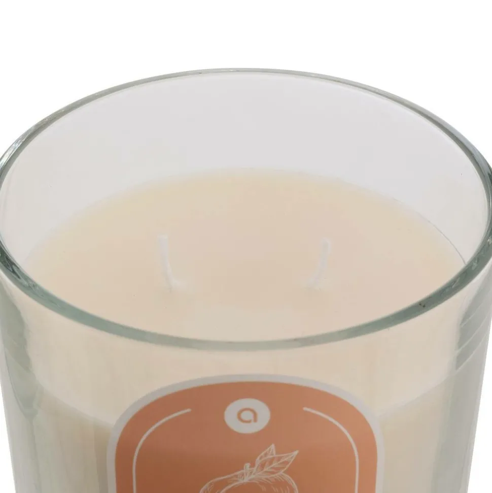 ATMOSPHERA CREATEUR D'INTERIEUR - Bougie parfumée " floa" pêche 350g