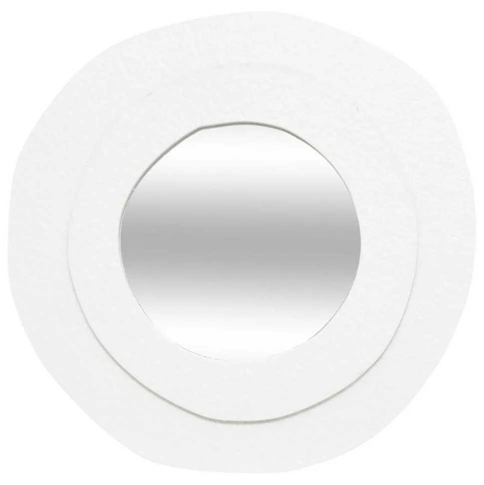 ATMOSPHERA CREATEUR D'INTERIEUR - 3 miroirs "emily" blanc d25cm