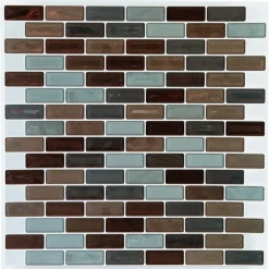 ATMOSPHERA CREATEUR D'INTERIEUR - Lot de 2 stickers - carrelage - 26x26 cm