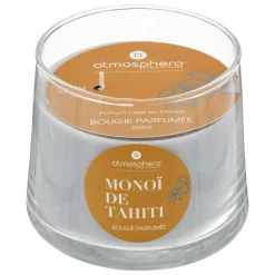 ATMOSPHERA CREATEUR D'INTERIEUR - Bougie parfumée "izor" en verre d10cm