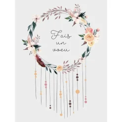 ATMOSPHERA CREATEUR D'INTERIEUR - Sticker "attrape rêves" - 30x40 cm